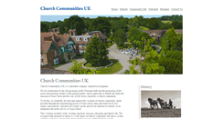 Desktop Screenshot of churchcommunities.org.uk